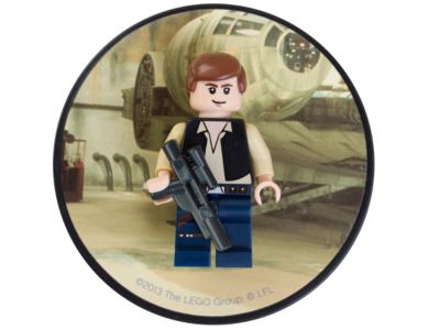 New Genuine LEGO Star Wars Magnet Minifigure Han Solo 850638 