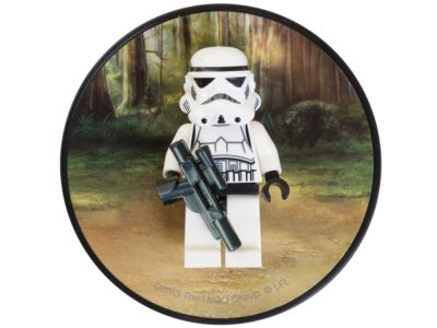 lego silver stormtrooper magnet