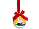 Christmas Snow Hut Ornament thumbnail