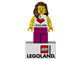 I love LEGOLAND Female Magnet thumbnail