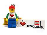 851332 I Love LEGOLAND Male Key Chain