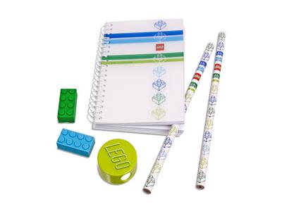 851911 LEGO Classic Stripes Blue Stationery Set thumbnail image