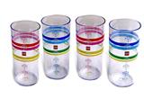 851951 LEGO Classic Stripes Plastic Tumblers