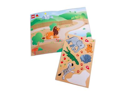 851960 LEGO Duplo Zoo Sticker Sheet thumbnail image