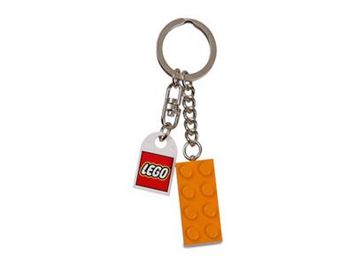 852097 LEGO Orange Brick Key Chain