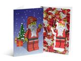 852133 LEGO Santa Holiday Cards