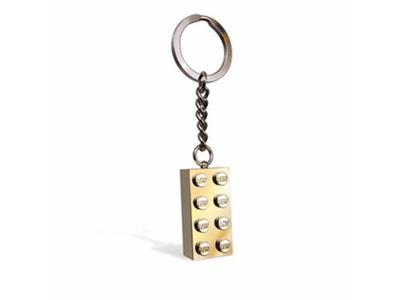 852445 LEGO Gold Brick Key Chain