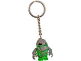 852505 LEGO Green Rock Monster Key Chain