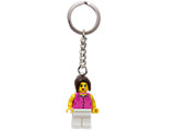 852704 LEGO Classic Girl Key Chain