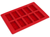 852768 LEGO Ice Brick Tray Red