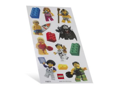 853216 LEGO Classic Minifigure Sticker Set thumbnail image