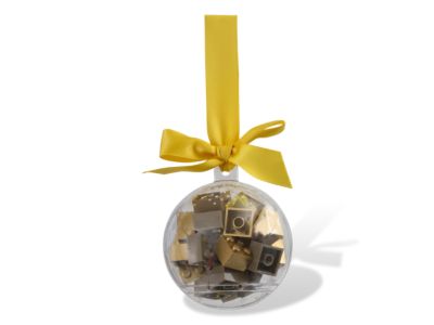 853345 LEGO Christmas Holiday Bauble with Gold Bricks