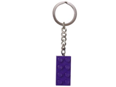 853379 LEGO Purple Brick Key Chain