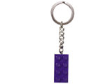 853379 LEGO Purple Brick Key Chain