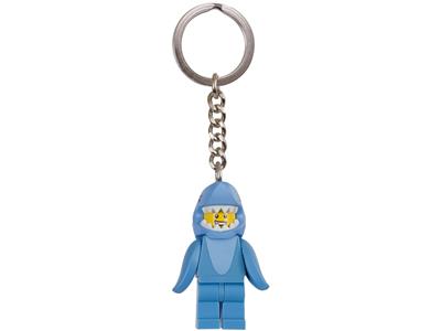 853666 LEGO Shark Suit Guy Key Chain
