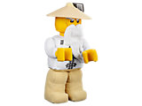 853765 LEGO Master Wu Minifigure Plush