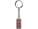 853793 LEGO 2x4 Rose Gold Key Chain