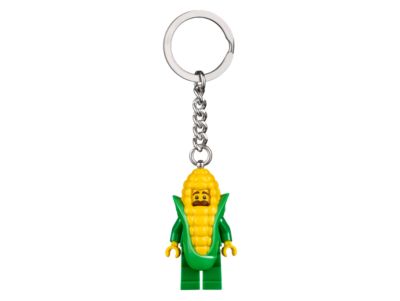 Bag or Backpack Charm 853794 Lego Corn Cob Guy Key Chain Minifigure Key Ring 