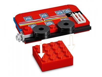 853914 LEGO London Bus Magnet