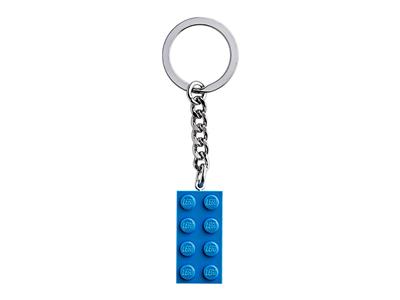 853993 LEGO 2x4 Bright Blue Keyring Key Chain