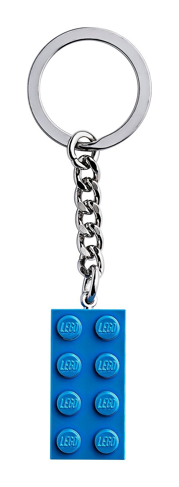 LEGO 853993 2x4 Bright Blue Keyring Key Chain BrickEconomy