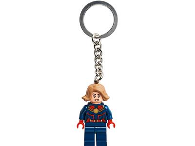 854064 LEGO Captain Marvel Keyring Key Chain