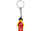 854068 LEGO China Flower Girl Keyring Key Chain thumbnail image