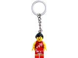 854068 LEGO China Flower Girl Keyring Key Chain