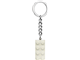 2x4 White Metallic Key Chain thumbnail