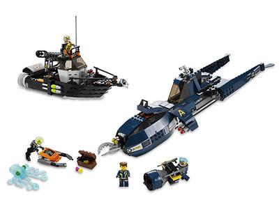 lego agents speedboat rescue