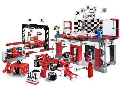 8672 LEGO Ferrari Finish Line thumbnail image