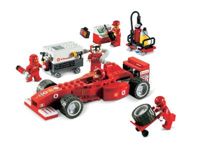 8673 LEGO Ferrari F1 Fuel Stop