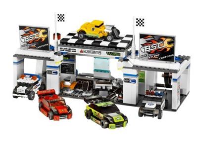 8681 LEGO Tiny Turbos Tuner Garage thumbnail image