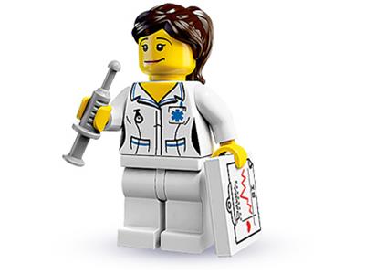 LEGO Minifigure Series 1 Nurse