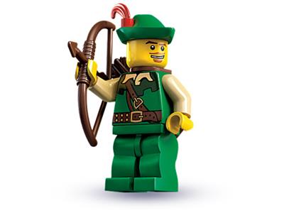 LEGO SERIES 1 FORESTMAN Mini Figure 8683 GENUINE VGC COMPLETE 