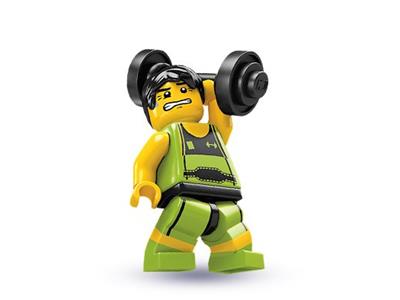 Lego weightlifter series 2 unopened new factory sealed 