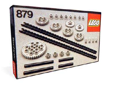 879 LEGO Technic Gear Wheels with Chain Links