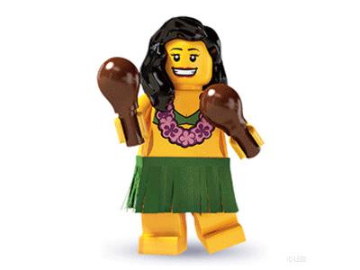 LEGO Minifigure Series 3 Hula Dancer thumbnail image