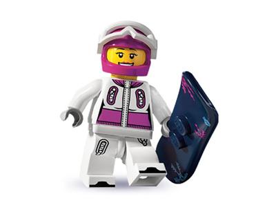 LEGO Minifigure Series 3 Snowboarder thumbnail image