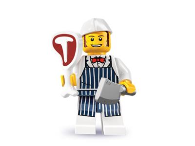 LEGO Minifigure Series 6 Butcher