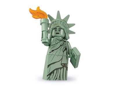 Lego Minifigure Series 6 Figures 8827 Lady Liberty Sleepy Boy Roman Soldier 