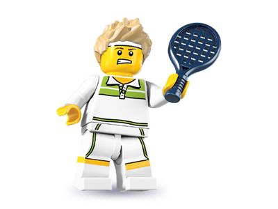 col07-9 NEW LEGO Tennis Ace Series 7 FROM SET 8831 COLLECTIBLES 