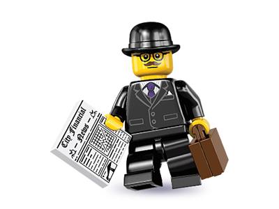 LEGO SERIES 8 BUSINESS MAN SEALED 