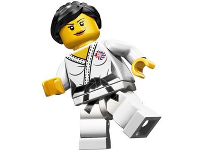Lego judo minifigure deals