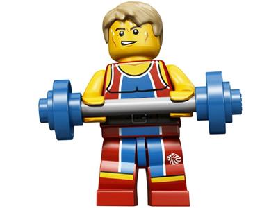 LEGO Minifigure Series Team GB Wondrous Weightlifter thumbnail image