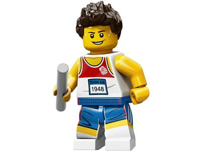 LEGO Minifigure Series Team GB Relay Runner thumbnail image