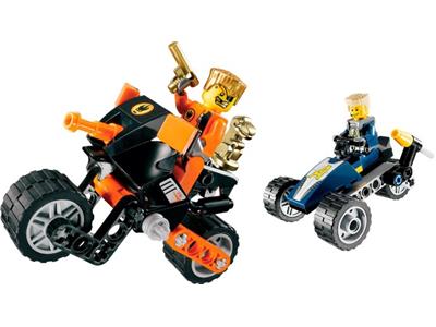 8967 LEGO Agents Gold Tooth's Getaway