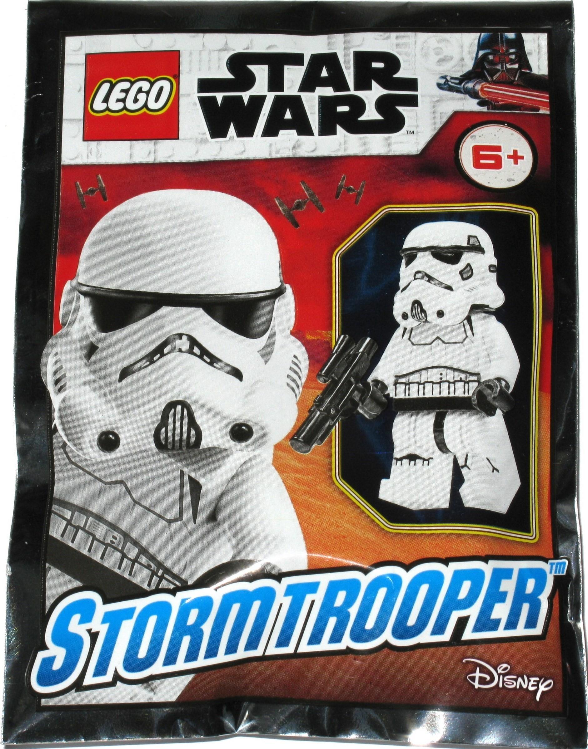 BESTPRICE NEW LEGO CLASSIC THIN MOUTH SPARKILING WHITE STORMTROOPER GIFT 