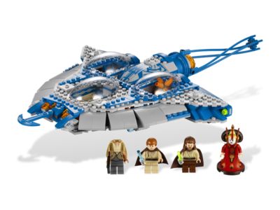 Amidala Qui-Gon Jinn Obi-Wan Jar Jar NEW Lego Star Wars 9499 Gungan Sub Queen 