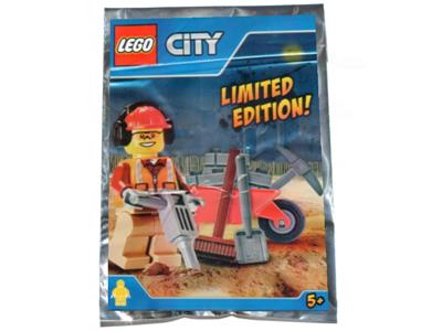 951702 LEGO City Workman and Wheelbarrow thumbnail image